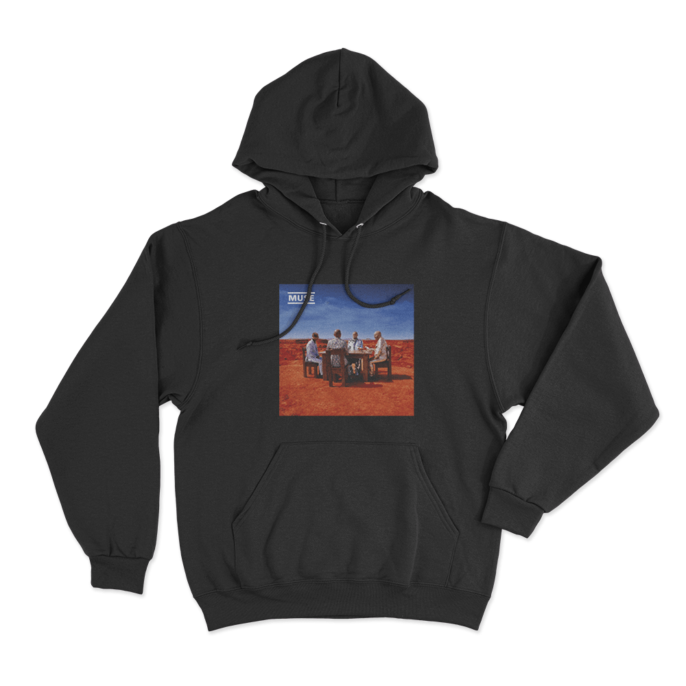 Black Holes and Revelations Album Art Unisex Hoodie Black Black Holes and Revelations Album Art Unisex Hoodie Black