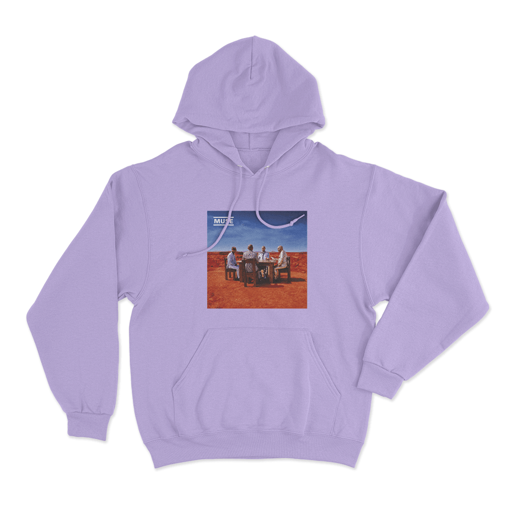 Black Holes and Revelations Album Art Unisex Hoodie Purple Black Holes and Revelations Album Art Unisex Hoodie Purple