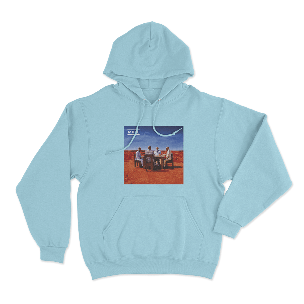 Black Holes and Revelations Album Art Unisex Hoodie Sky Blue Black Holes and Revelations Album Art Unisex Hoodie Sky Blue