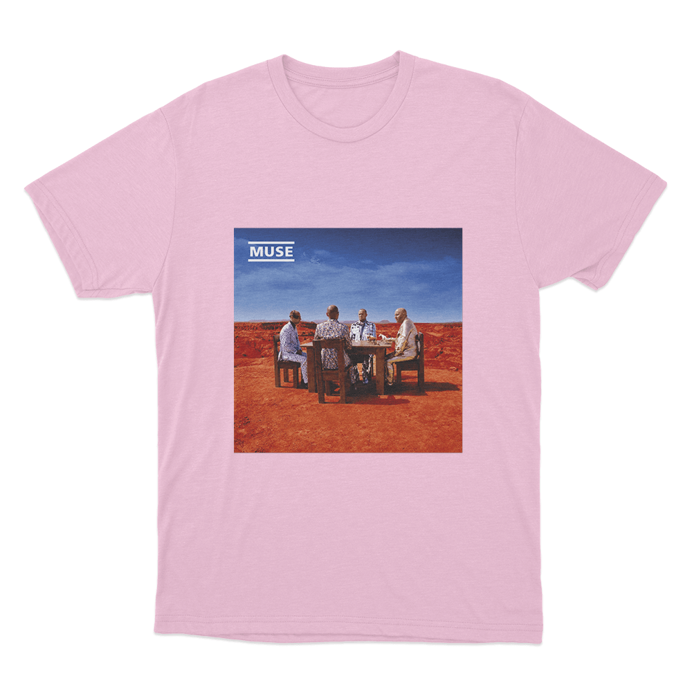 Black Holes and Revelations Album Art Unisex T Shirt Pink Black Holes and Revelations Album Art Unisex T Shirt Pink
