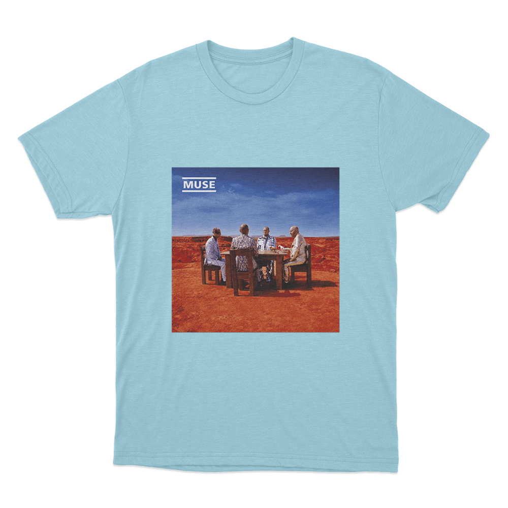 Black Holes and Revelations Album Art Unisex T Shirt Sky Blue Black Holes and Revelations Album Art Unisex T Shirt Sky Blue