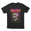 Mohawk Skull Unisex T Shirt Black