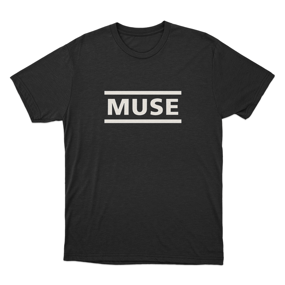 Muse Classic Logo Unisex T Shirt Black Muse Classic Logo Unisex T Shirt Black