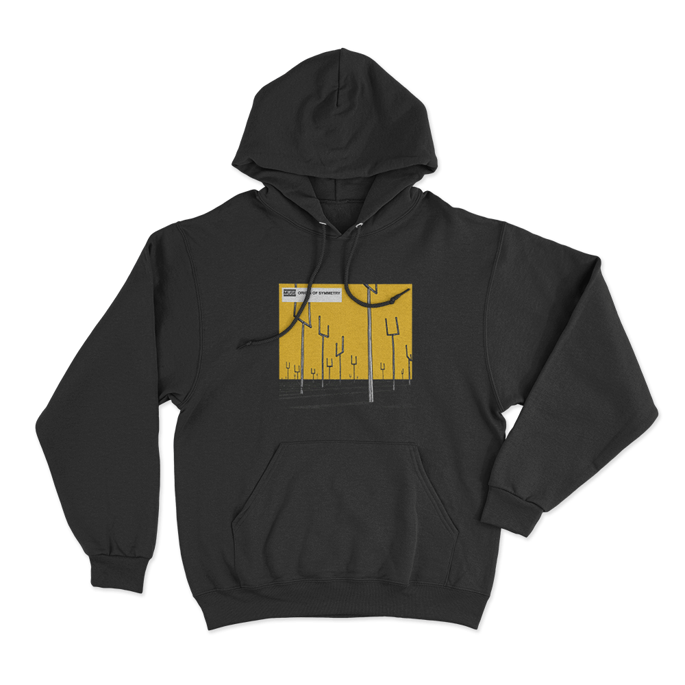 Origin of Symmetry Album Art Unisex Hoodie Black Origin of Symmetry Album Art Unisex Hoodie Black