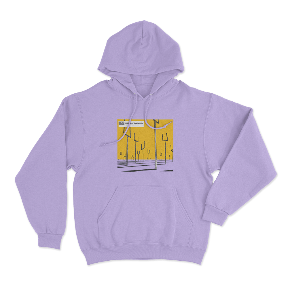 Origin of Symmetry Album Art Unisex Hoodie Purple Origin of Symmetry Album Art Unisex Hoodie Purple