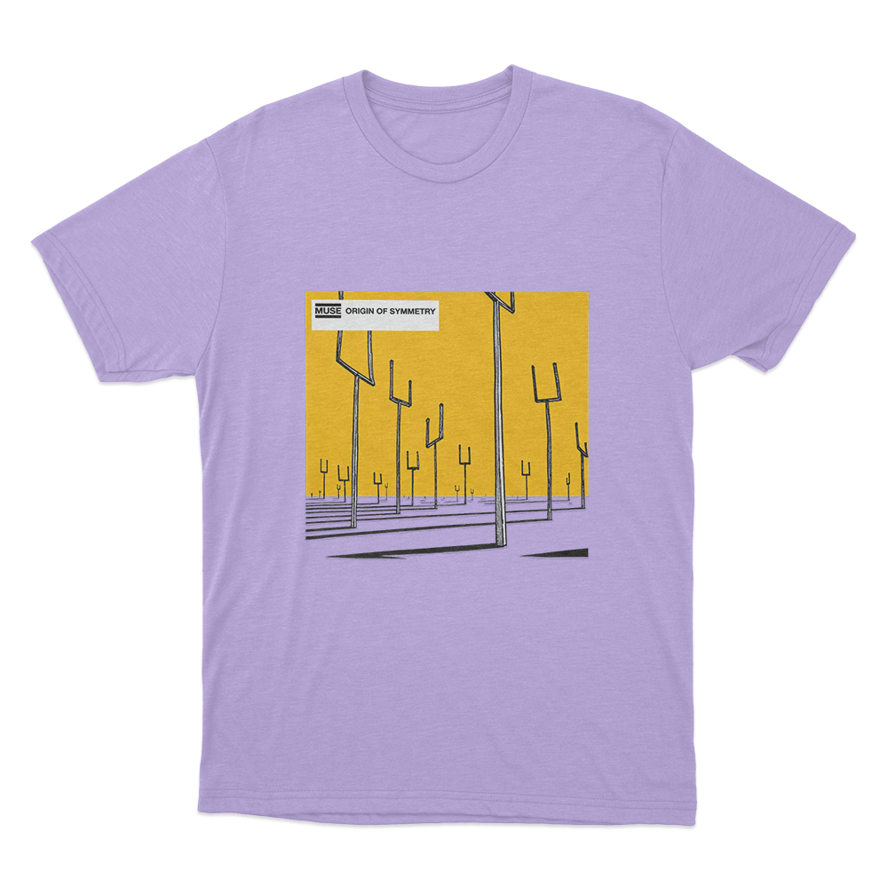 Origin of Symmetry Album Art Unisex T Shirt Purple Origin of Symmetry Album Art Unisex T Shirt Purple