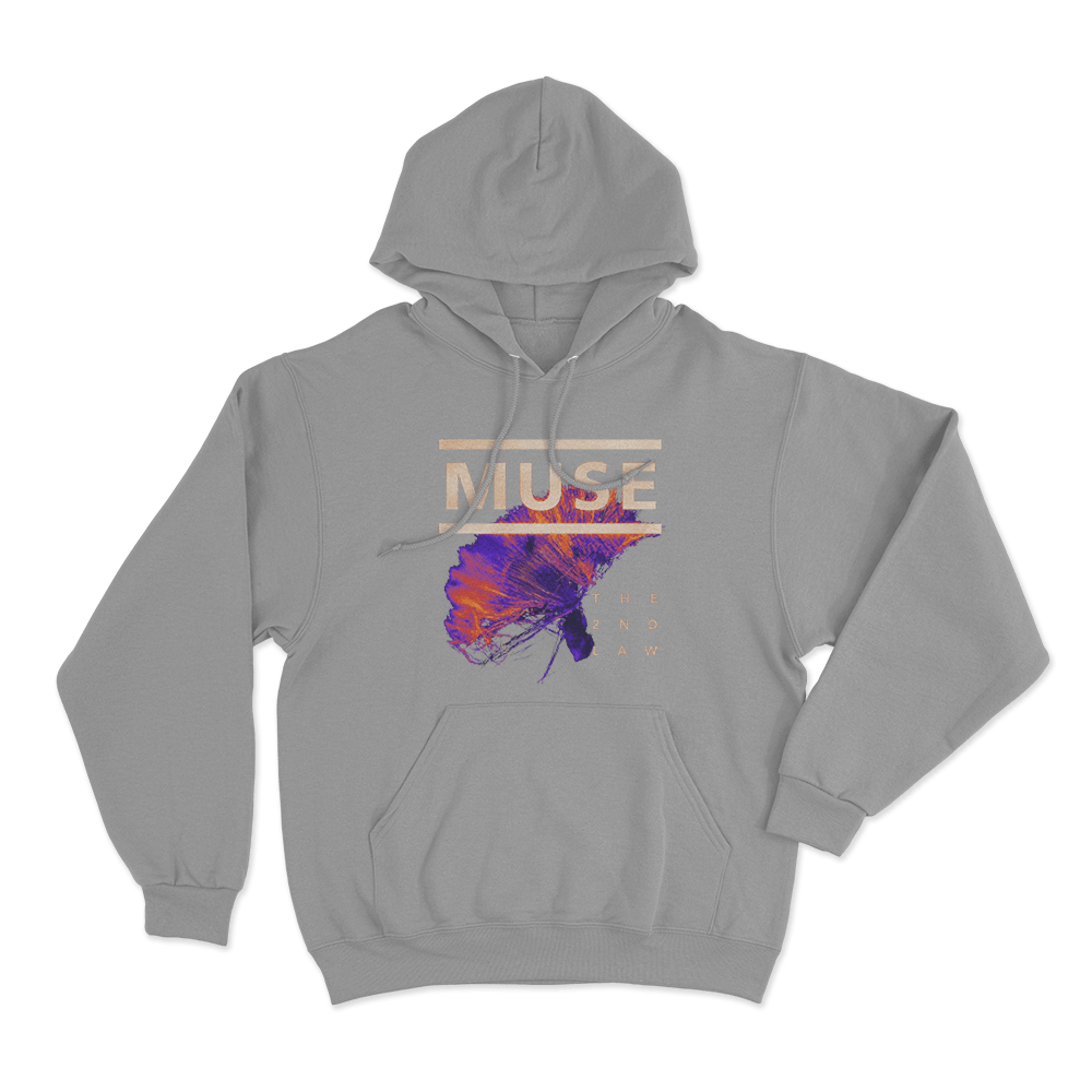 The 2nd Law Unisex Hoodie Grey The 2nd Law Unisex Hoodie Grey