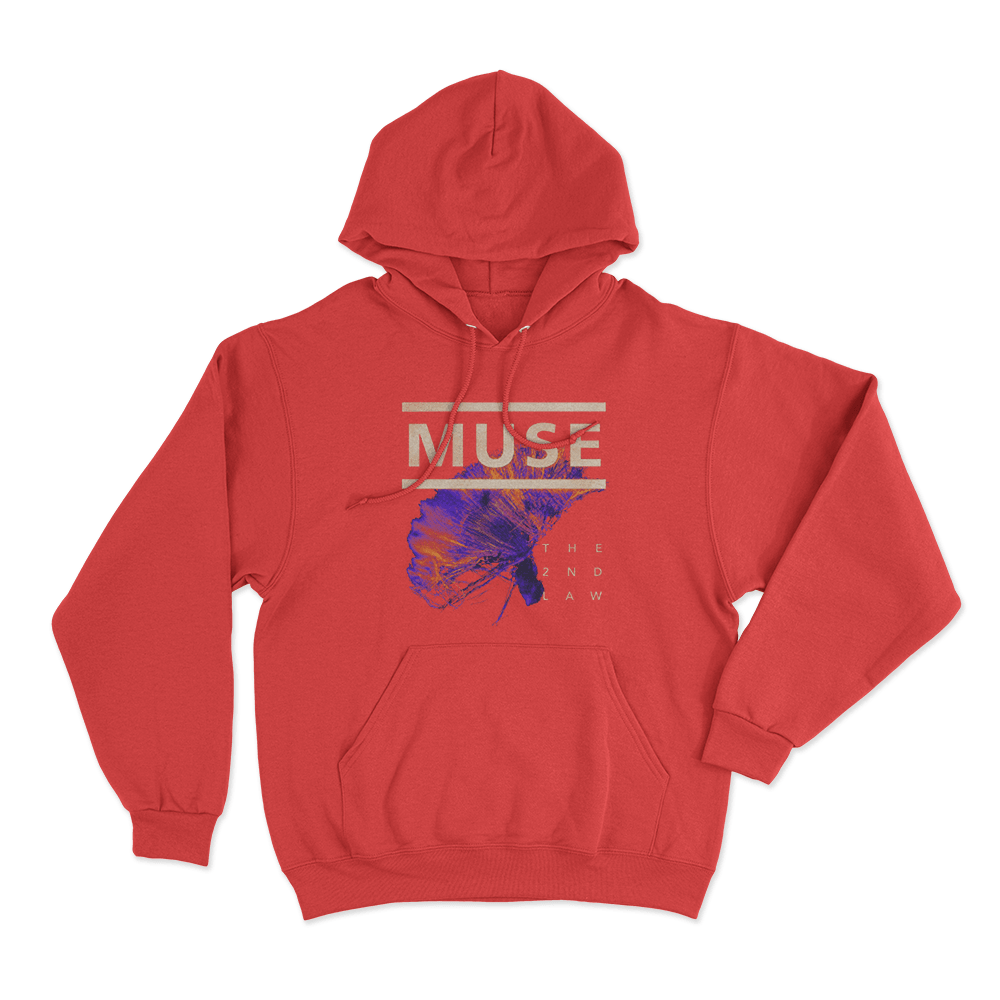 The 2nd Law Unisex Hoodie Red The 2nd Law Unisex Hoodie Red
