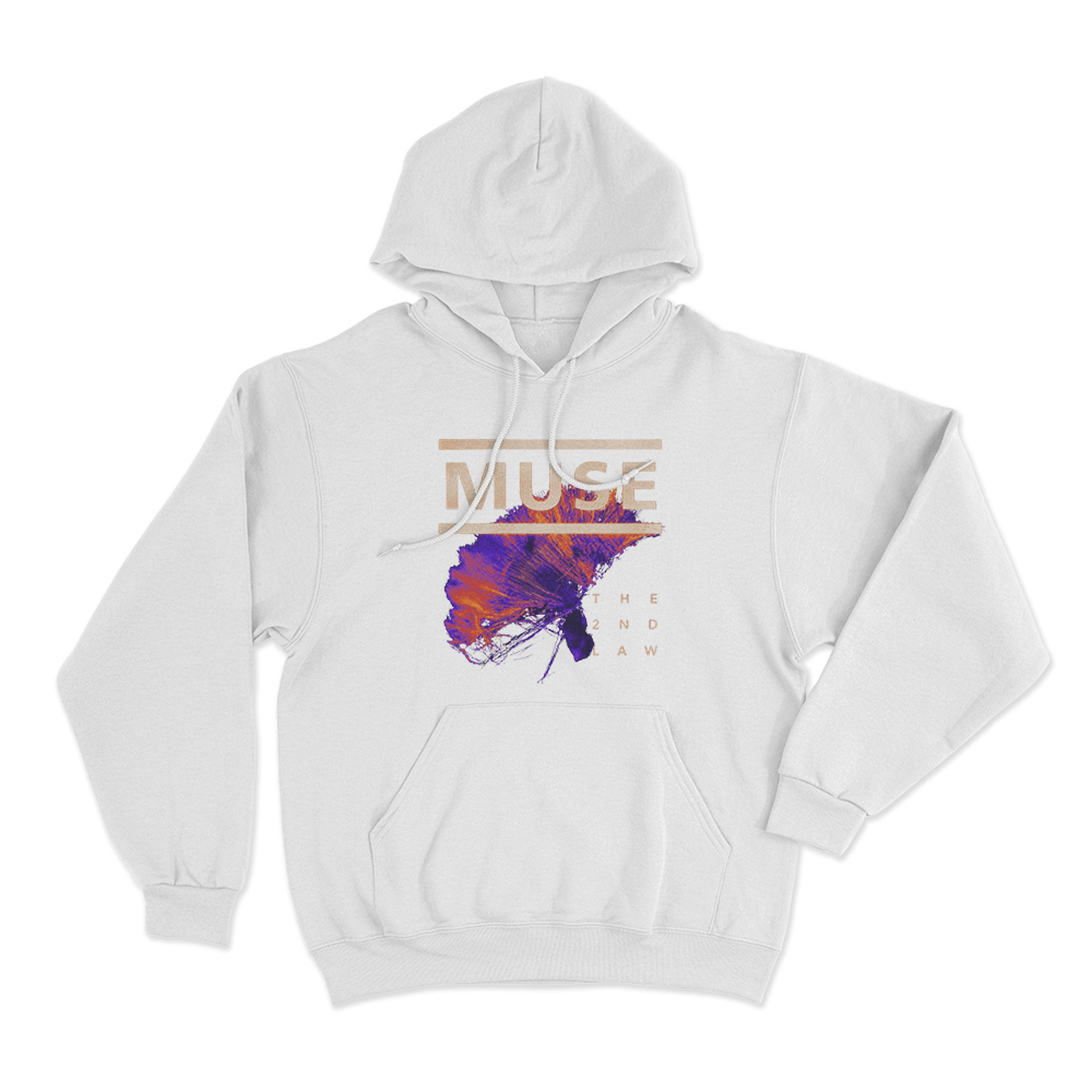 The 2nd Law Unisex Hoodie White The 2nd Law Unisex Hoodie White
