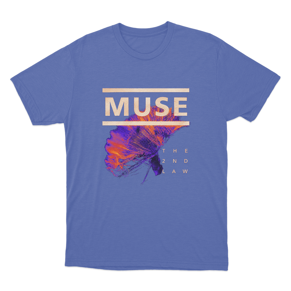 The 2nd Law Unisex T Shirt Blue The 2nd Law Unisex T Shirt Blue
