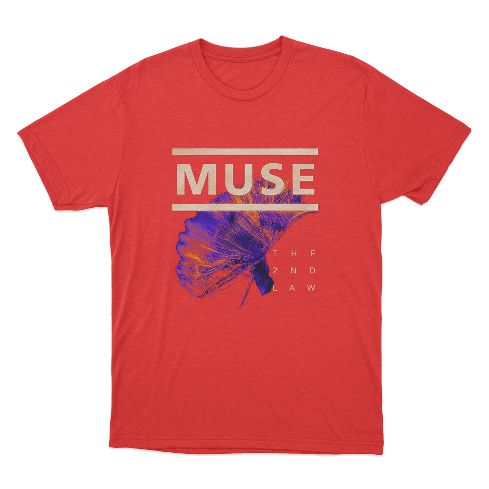 The 2nd Law Unisex T Shirt Red The 2nd Law Unisex T Shirt Red