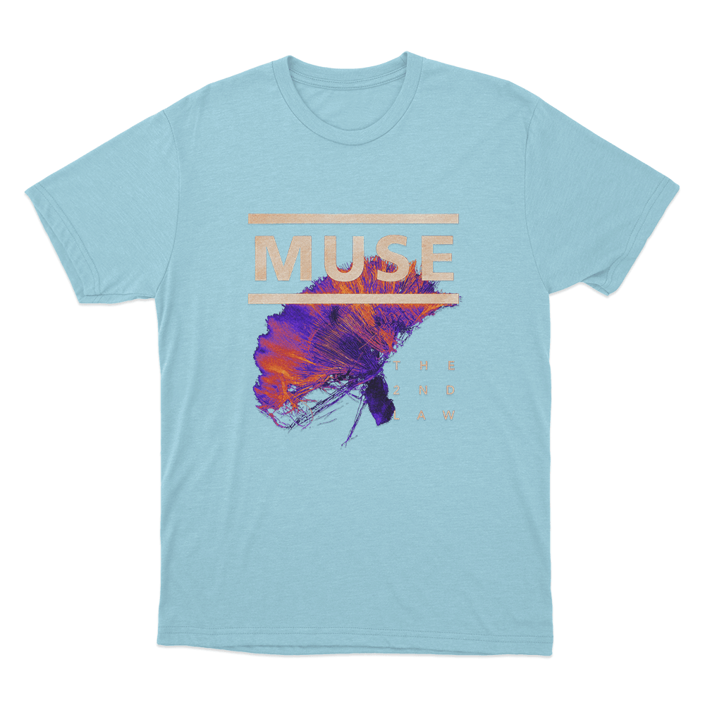 The 2nd Law Unisex T Shirt Sky Blue The 2nd Law Unisex T Shirt Sky Blue