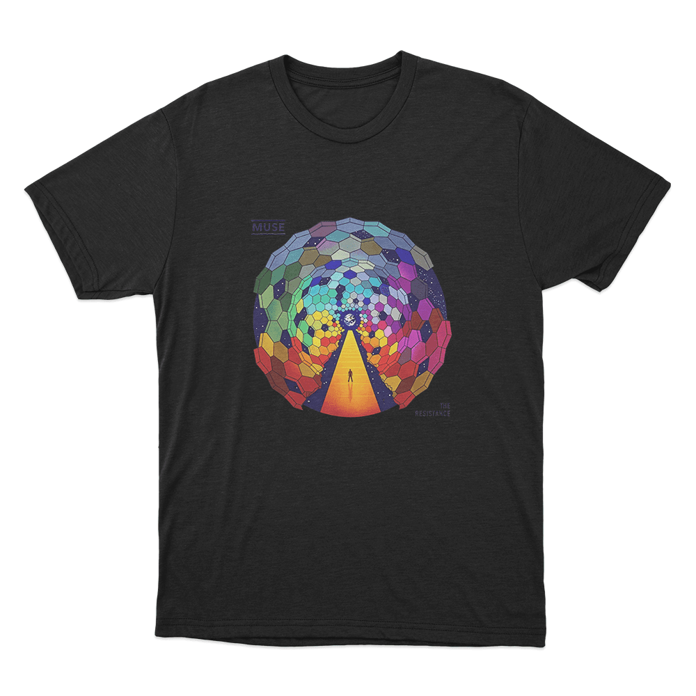 The Resistance Album Art Unisex T Shirt Black The Resistance Album Art Unisex T Shirt Black