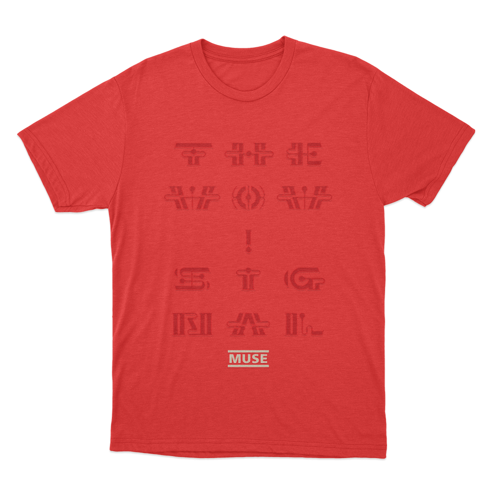The Wow! Signal Unisex T Shirt Red The Wow Signal Unisex T Shirt Red