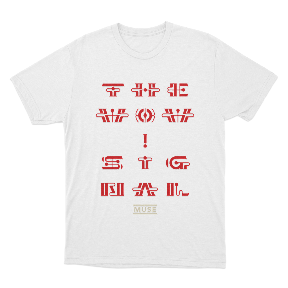 The Wow! Signal Unisex T Shirt White The Wow Signal Unisex T Shirt White