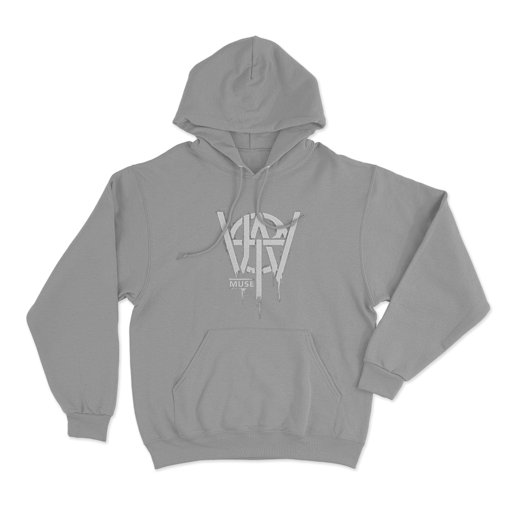 Will Of The People Logo Bleed Unisex Hoodie Grey Will Of The People Logo Bleed Unisex Hoodie Grey